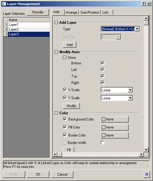 origin linked axes - add layers
