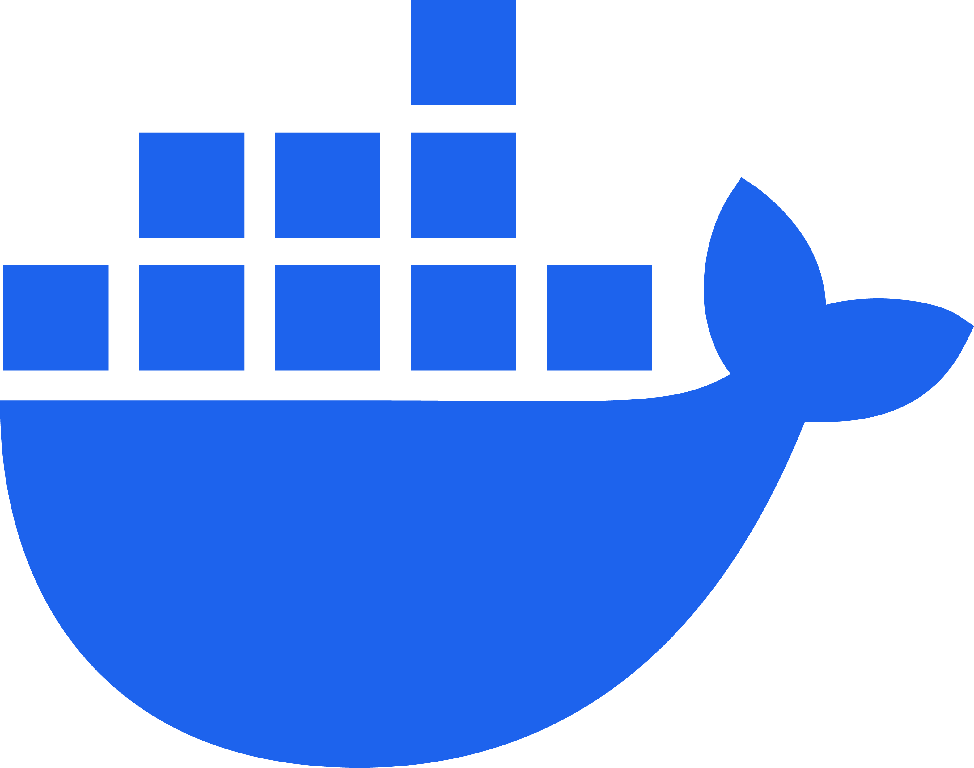 Docker logo horizontal spacing