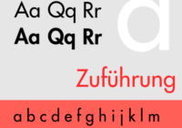 basic fonts - Futura