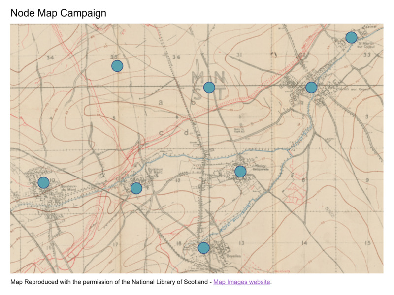 wargames campaigns - node map